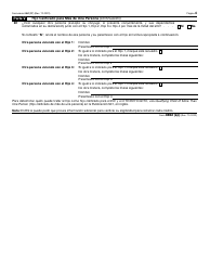 IRS Formulario 8862(SP) Informacion Para Reclamar Ciertos Creditos Despues De Haber Sido Denegados (Spanish), Page 4