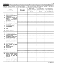 IRS Form 8865 Return of U.S. Persons With Respect to Certain Foreign Partnerships, Page 6