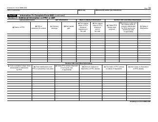 IRS Form 8865 Schedule K-2 Partners&#039; Distributive Share Items - International, Page 13