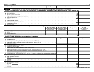 IRS Form 8865 Schedule K-2 Partners&#039; Distributive Share Items - International, Page 9