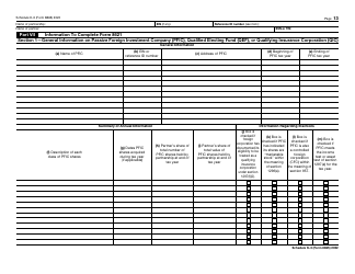 IRS Form 8865 Schedule K-3 Partner&#039;s Share of Income, Deductions, Credits, Etc. - International, Page 13