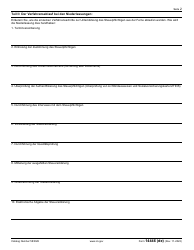 IRS Form 14446 (DE) Virtual Vita/Tce Taxpayer Consent (German), Page 2