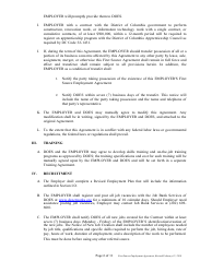 First Source Employment Agreement 2 for Non Construction Contracts Only - Washington, D.C., Page 6