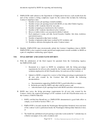First Source Employment Agreement 2 for Non Construction Contracts Only - Washington, D.C., Page 8