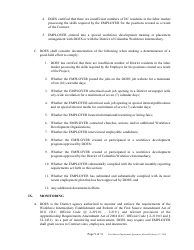 First Source Employment Agreement 2 for Non Construction Contracts Only - Washington, D.C., Page 9