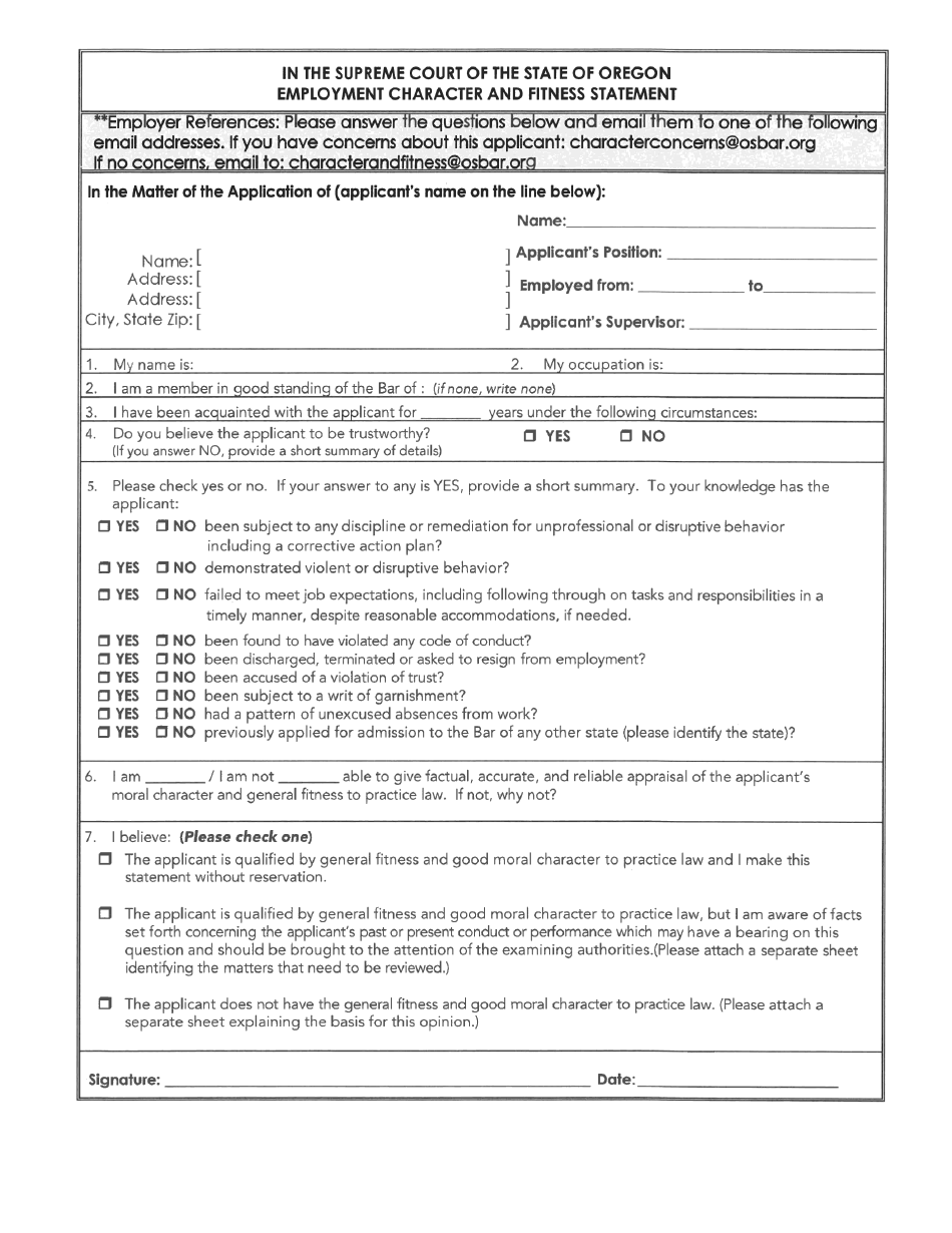 Comity Application - Oregon, Page 26