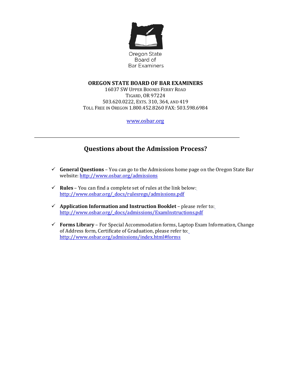 Comity Application - Oregon, Page 31