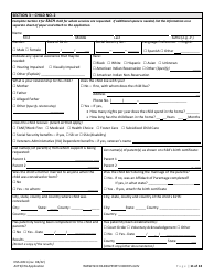Form DSS-4451 Application for Child Support Services - North Carolina, Page 11