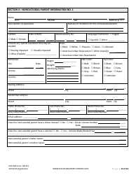 Form DSS-4451 Application for Child Support Services - North Carolina, Page 13