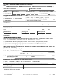 Form DSS-4451 Application for Child Support Services - North Carolina, Page 7