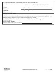 Formulario DSS-4451 Solicitud De Servicios De Child Support (Manutencion Infantil) - North Carolina (Spanish), Page 10