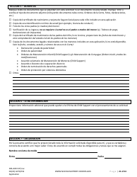 Formulario DSS-4451 Solicitud De Servicios De Child Support (Manutencion Infantil) - North Carolina (Spanish), Page 21