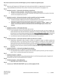 Formulario DSS-4451 Solicitud De Servicios De Child Support (Manutencion Infantil) - North Carolina (Spanish), Page 2