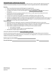 Formulario DSS-4451 Solicitud De Servicios De Child Support (Manutencion Infantil) - North Carolina (Spanish), Page 5