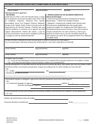 Formulario DSS-4451 Solicitud De Servicios De Child Support (Manutencion Infantil) - North Carolina (Spanish), Page 6