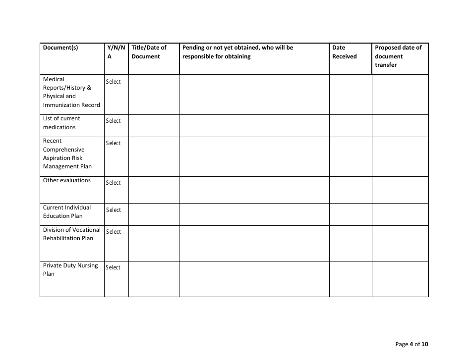 Ddsd Individual Transition Plan Checklist - New Mexico, Page 4