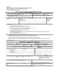 Document preview: Family Planning Program Sterilization Request Form - New Mexico