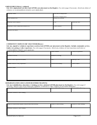 Employee Abuse Registry Petition for Removal - New Mexico, Page 2