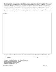 Employee Abuse Registry Petition for Removal - New Mexico, Page 3