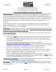 Form LB001 New Livestock Brand/Brand Amendment Application - Arizona