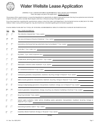Water Wellsite Lease Application - Arizona, Page 7
