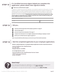 Enrollment Application for Employers - California, Page 8
