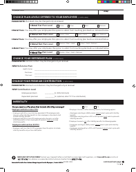 Change Request Form for Employers - California, Page 3