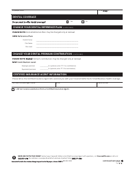 Change Request Form for Employers - California, Page 4