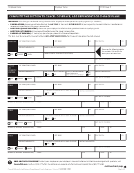 Change Request Form for Employees - California, Page 2