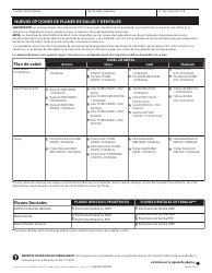 Formulario De Solicitud De Cambio Para Los Empleados - California (Spanish), Page 3