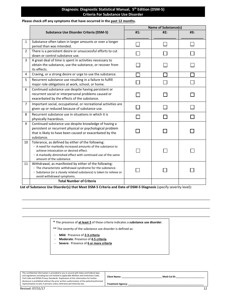 Assessment Tool - Adults (Paper Version) - County of Los Angeles, California, Page 12
