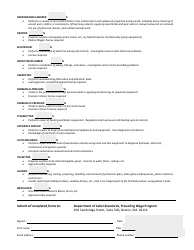 Housing Authority Position Request Form - Massachusetts, Page 2