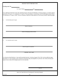 Form HM-2 Budget/Rent Determination - New York, Page 14