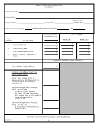 Form HM-2 Budget/Rent Determination - New York, Page 3