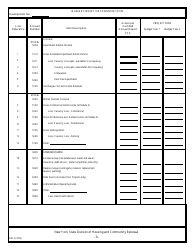 Form HM-2 Budget/Rent Determination - New York, Page 4