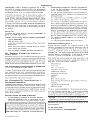 Form LGL-001 Power of Attorney - Connecticut, Page 2