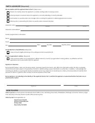 Application for a Birth Certificate With Fees Waived for Foster and Juvenile Justice-Involved Individuals - Pennsylvania, Page 2