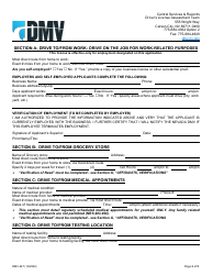Form DMV-247 24/7 Application for Restricted License - Nevada, Page 3