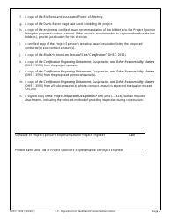 DHEC Form 1295 Project Construction Summary - General - South Carolina, Page 2