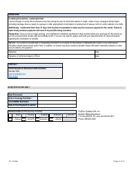 Form SF141326 Temporary Continuation of Coverage (Tcc) Benefits Enrollment Form - Washington, D.C., Page 2