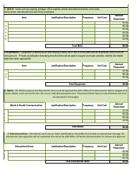 Tobacco Prevention &amp; Cessation Program Budget Justification Form - Arkansas, Page 6