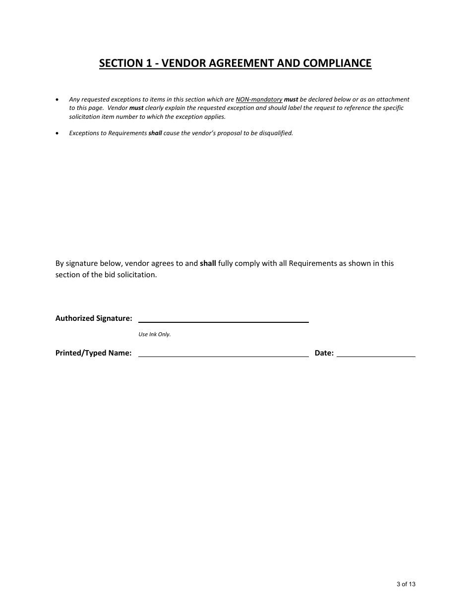 Form DH-23-0004 Technical Proposal Packet - Arkansas, Page 3