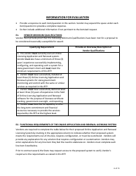 Form DH-23-0004 Technical Proposal Packet - Arkansas, Page 6