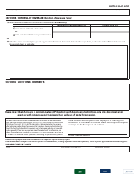 Form HLTH5490 Special Authority Request - Obeticholic Acid - British Columbia, Canada, Page 2