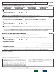 Form HLTH5362 Special Authority Request - Inhalers for Chronic Obstructive Pulmonary Disease (Copd) - British Columbia, Canada, Page 2