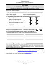 New Contract Submission - Request for Proposals or Request for Qualifications - Mississippi, Page 4