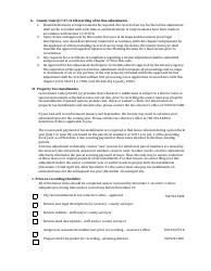 Lot Line Adjustment Application - Mono County, California, Page 2