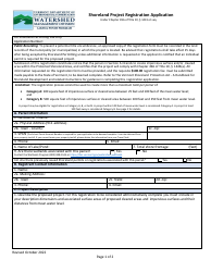 Shoreland Project Registration Application - Vermont