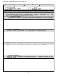 Determination and Class I Rulemaking Petition Database Form - Vermont Wetlands Program - Vermont, Page 15