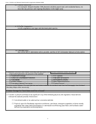 Determination and Class I Rulemaking Petition Database Form - Vermont Wetlands Program - Vermont, Page 5